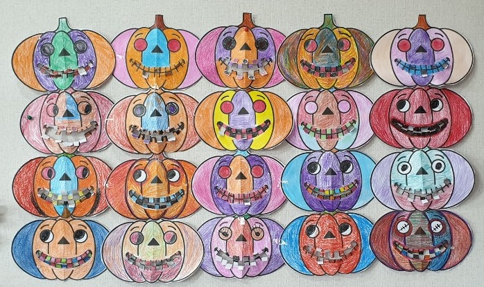 호박유령만들기