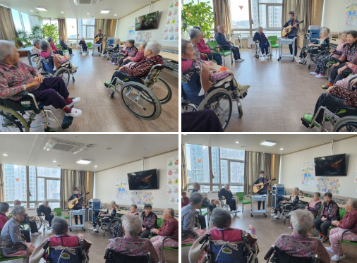 여가활동(노래부르기)